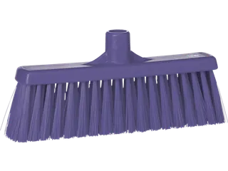 Hygiene 3166-8 veger met rechte nek medium vezels paars 310mm - 1