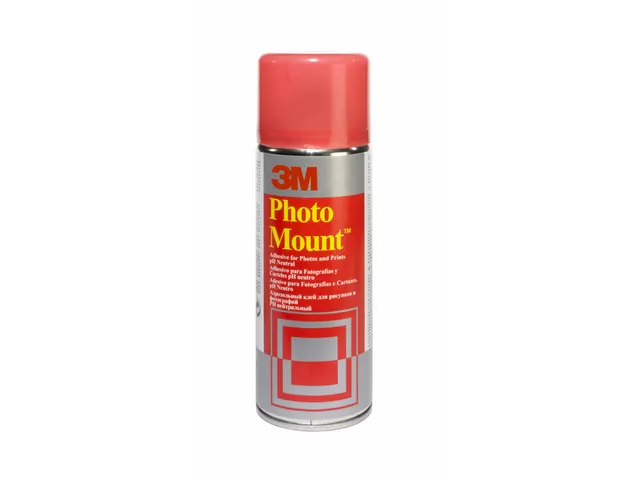 Lijm 3M foto mount spray spuitbus 400ml