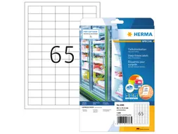 HERMA 4388 Diepvries etiketten A4 38.1x21.2mm Wit 1625 stuks