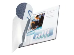 Inbindomslag Leitz A4 3.5mm Zachte Kaft Blauw