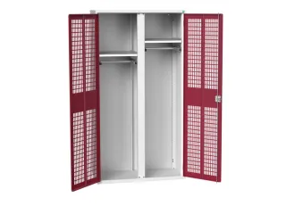 universele kast,HxBxD 2000x1050x550mm,2xStalen bodem,scheidingswand - 1