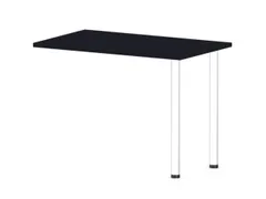 aanbouwtafel,i.h.v.,HxBxD 720-840x1000x600mm,CC-zwart