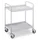 Universele Wagen Staalbuis 40kg 625x390mm 2 Etages Puurwit