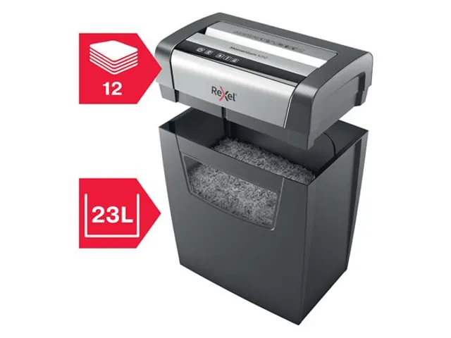 Papiervernietiger Rexel Momentum X312 snippers 5x42mm P-3