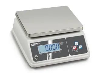 tafelweegschaal,niet ijkbaar,platform BxD 263x203mm,RVS - 1