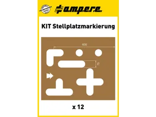 Sjablonenset,Standplaatsmarkering,V. Vloermarkeerapparaat - 2