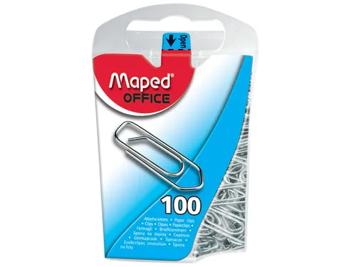 Paperclips Klein 25mm Staal 100 Stuks