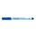 Viltstift Staedtler Lumocolor 305 non permanent correctable M blauw