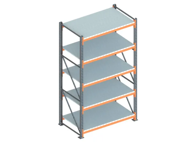 rayonnage grande largeur,rayonnage départ,HxlxP 3300x1995x1100mm