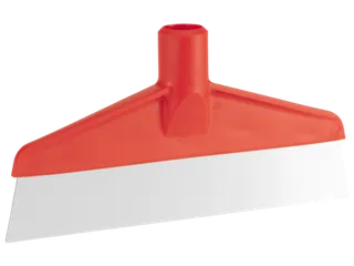Vikan Hygiene Tafel- en Vloerschraper RVS Blad 245x70mm Rood - 1