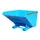 Kiepbak Hxbxd 1103x1570x1720mm 1.7m³ Afrolmechaniek Gelakt Ral5012