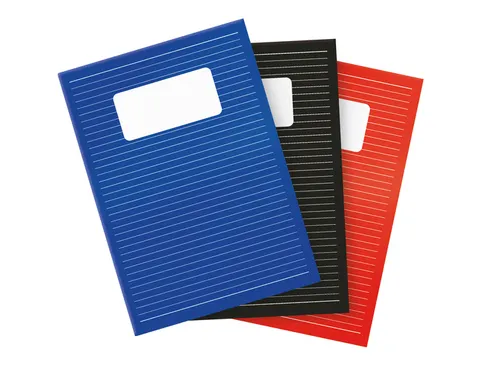 Schrift Qbasic A4 lijn 80blz 70gr assorti