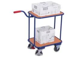 Platformwagen Duwstang 200kg Laadvlak 605x450mm 4 Wielen