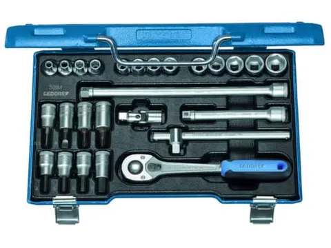 30 IMU-10 Dopsleutelset 3/8 inch 26-delig zeskant IN-IS-PH