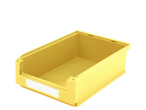 Zichtbakken Hxbxd 145x313x500/450mm Pp Geel