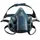 3M 7501 halfgelaatsmasker - S