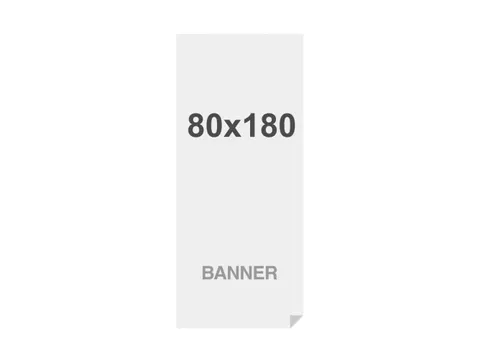 Print voor Banner 80x180cm 220g/m2 Multi Layer materiaal