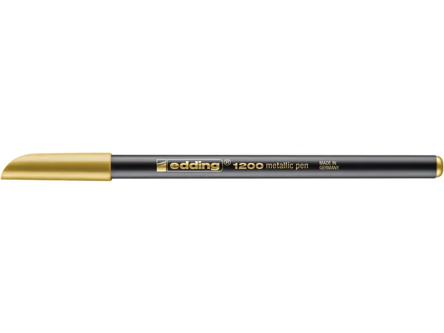 Fineliner Edding 1200 1mm or/argent 1mm blister de 2 pièces
