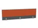 panneau de rehausse,p. table de bureau,MS-gris foncé,BN3012-orange