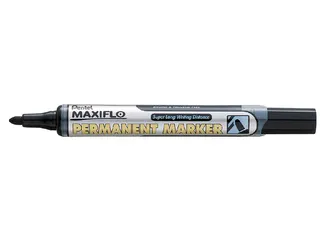 Viltstift Pentel NLF50 maxiflo rond zwart 1.5-3mm - 1
