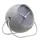 Wekker NeXtime Bubble alarm clock 11x8cm grijs metaal