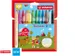 Viltstift STABILO Trio Jumbo 380/12 extra large assorti 12 stuks