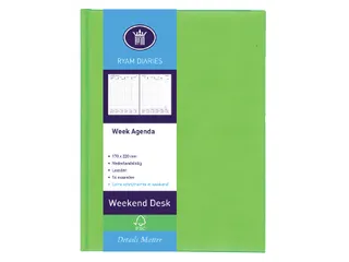 Agenda 2027 Ryam Weekplan Weekend Desk Lazio 7dagen/2pagina's assorti - 1