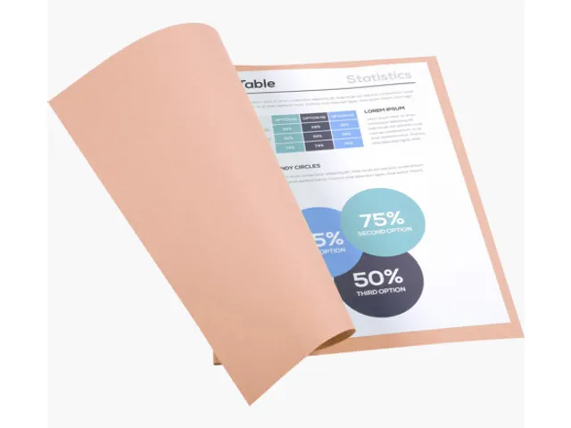 Vouwmap Exacompta Forever A4 170gr roze