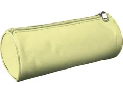 Pennenetui Kangaro rond 20x8.5cm pastel geel
