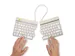 Ergonomisch toetsenbord R-Go Split Break met pauzesoftware, gesplitst