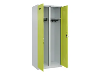 locker voor scheiding van kleding,HxBxD 1850x800x500mm,2vak - 1