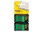 Indextabs 3M Post-it 680 25.4x43.2mm duopack groen 100 vel