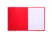 Elastomap zonder klep glanskarton 355gm² - A4-Rood