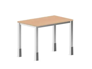 In hoogte verstelbaar bureau,HxBxD 720-840x1000x600mm,NE-esdoorn - 2