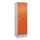 PBM-locker,HxBxD 1950x600x500mm,2vak,vak B 300mm,draaigrendel
