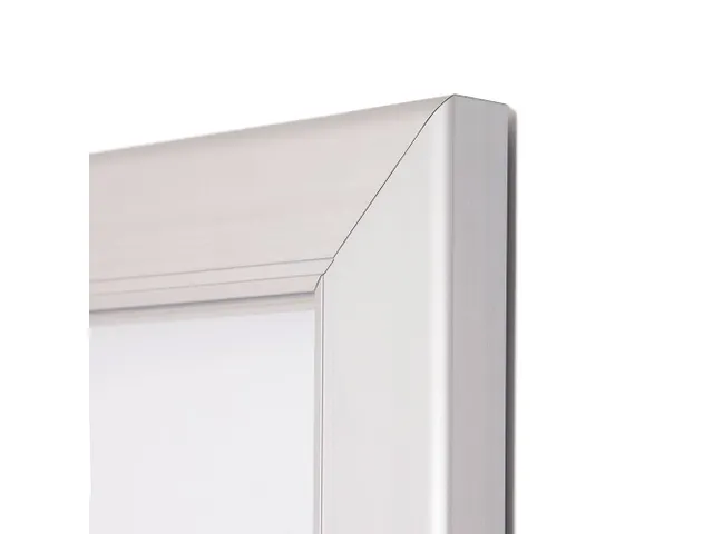 Vitrine d'affichage verrouillable Alpha Indoor/Outdoor 6xA4 argent