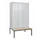 Z-garderobekast,HxBxD 2120x1200x815mm,6vak,vak B 400mm,cil.-slot