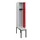 locker met bank,HxBxD 1950x300x815mm,1vak,vak B 300mm,cilinderslot