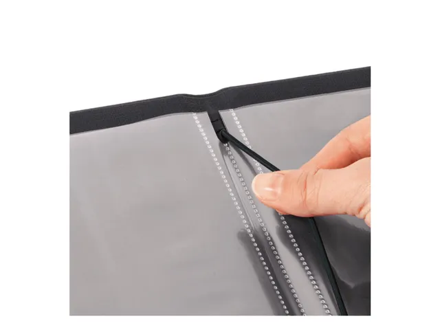 Menukaart map Sigel A5 zwart voor 8 blad