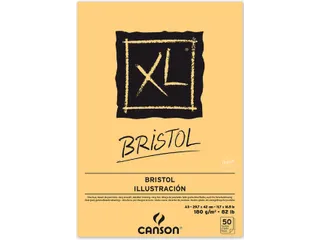 Bristolpapier Canson XL Bristol 50vel 180gr A3 extra wit - 2