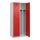 locker voor scheiding van kleding,HxBxD 1850x800x500mm,2vak