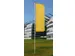 Drapeau Et Mât Aluminium Hauteur Utile 10M D 100Mm Cylindrique