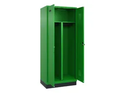 PBM-locker,HxBxD 1950x800x500mm,2vak,vak B 400mm,draaigrendel