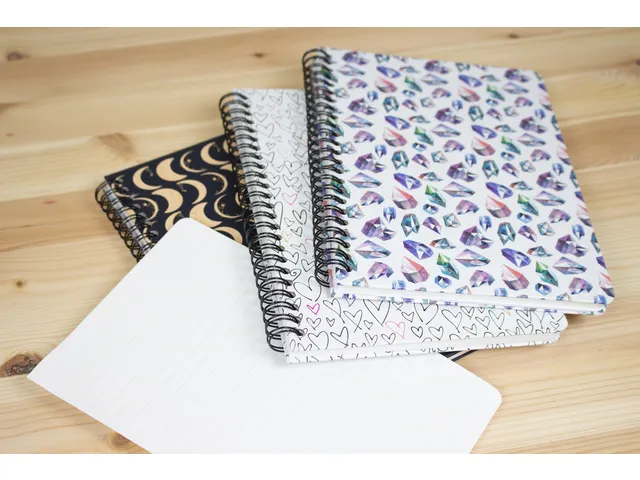 Carnet Sigel Jolie Flair A5 MOONLIGHT MELODY ligne 120pag 100gr HC