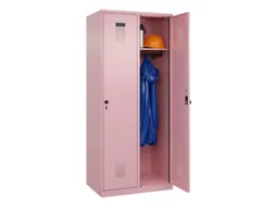 locker,HxBxD 1850x800x500mm,2vak,vak B 400mm,draaigrendel