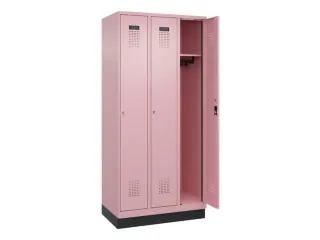 locker,HxBxD 1950x900x500mm,3vak,vak B 300mm,cil.-slot,sokkel - 2