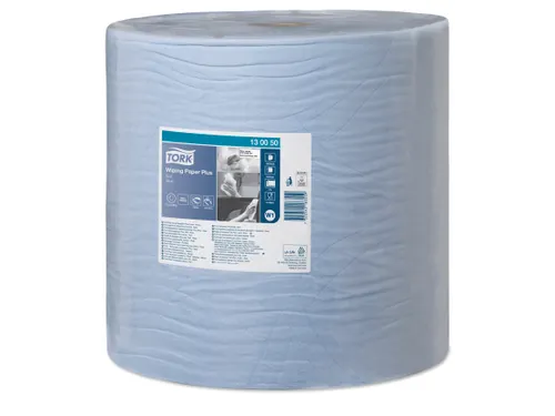 Tork Poetspapier Rol Advanced Wiper 420 130050 W1 2-laags blauw