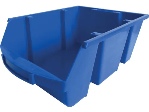 Magazijnbak 28 Liter Blauw PP 455x300x175mm