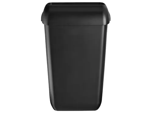 QuartzLine Afvalbak 441452 kunststof 23 liter Zwart