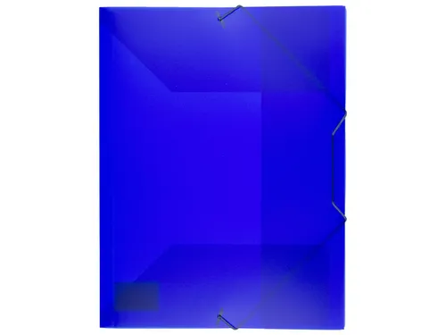 Elastomap Kangaro A4 PP transparant blauw